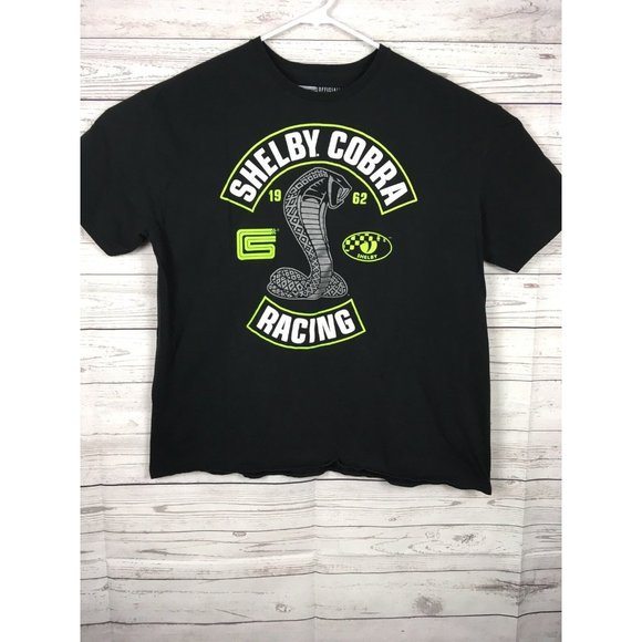 Shelby Cobra Racing T-Shirt Mens 2XL Black Official Lic Product Muscle Car 1962 - Picture 1 of 7